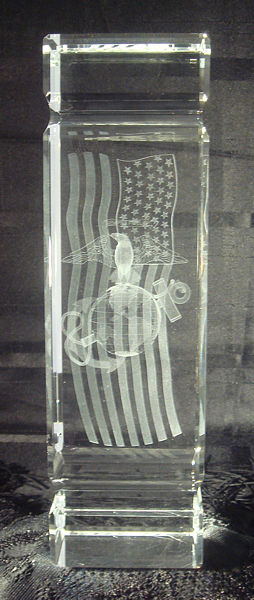 OCUSMCT - 3D EGA with Flag Crystal